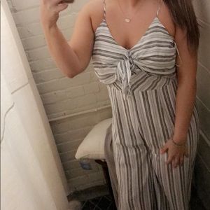 cute long pant romper